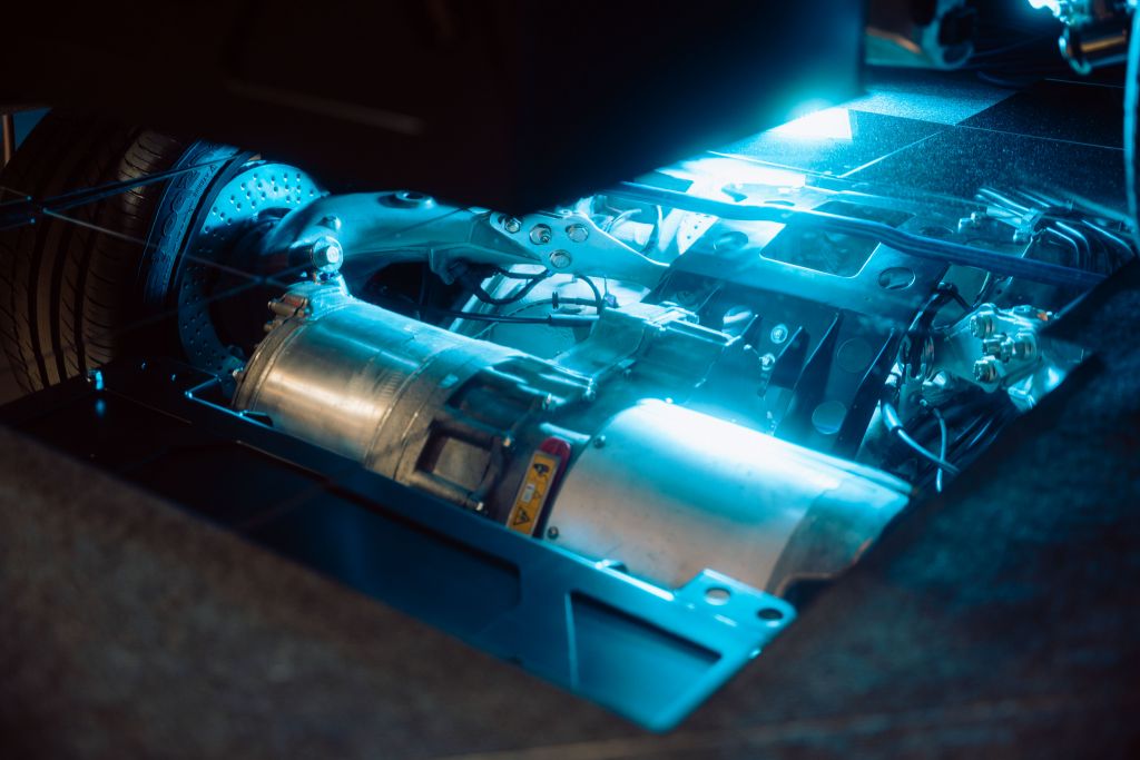 Porsche 964 Elektro-Umbaukit Detailansicht